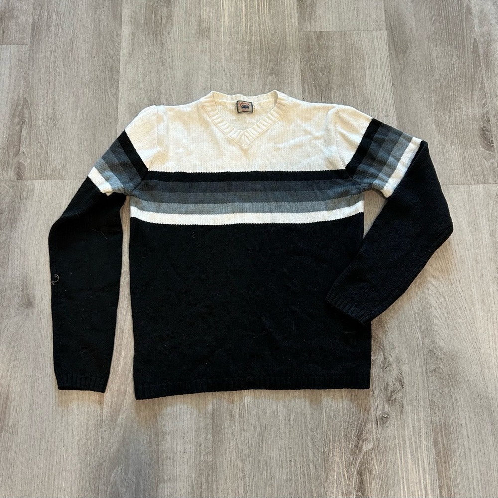 Rocky girls casual wear vintage v neck sweater